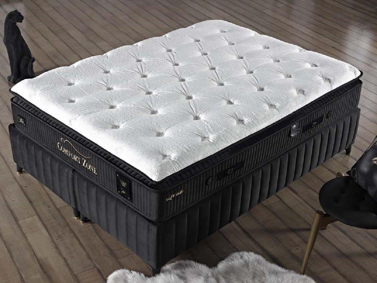 Comfort Zone Pedli Çift Yönlü-Kuş Tüyü Sünger (Yumuşak Sünger-Sert Sünger) Dual Torba Yaylı Yatak Seti