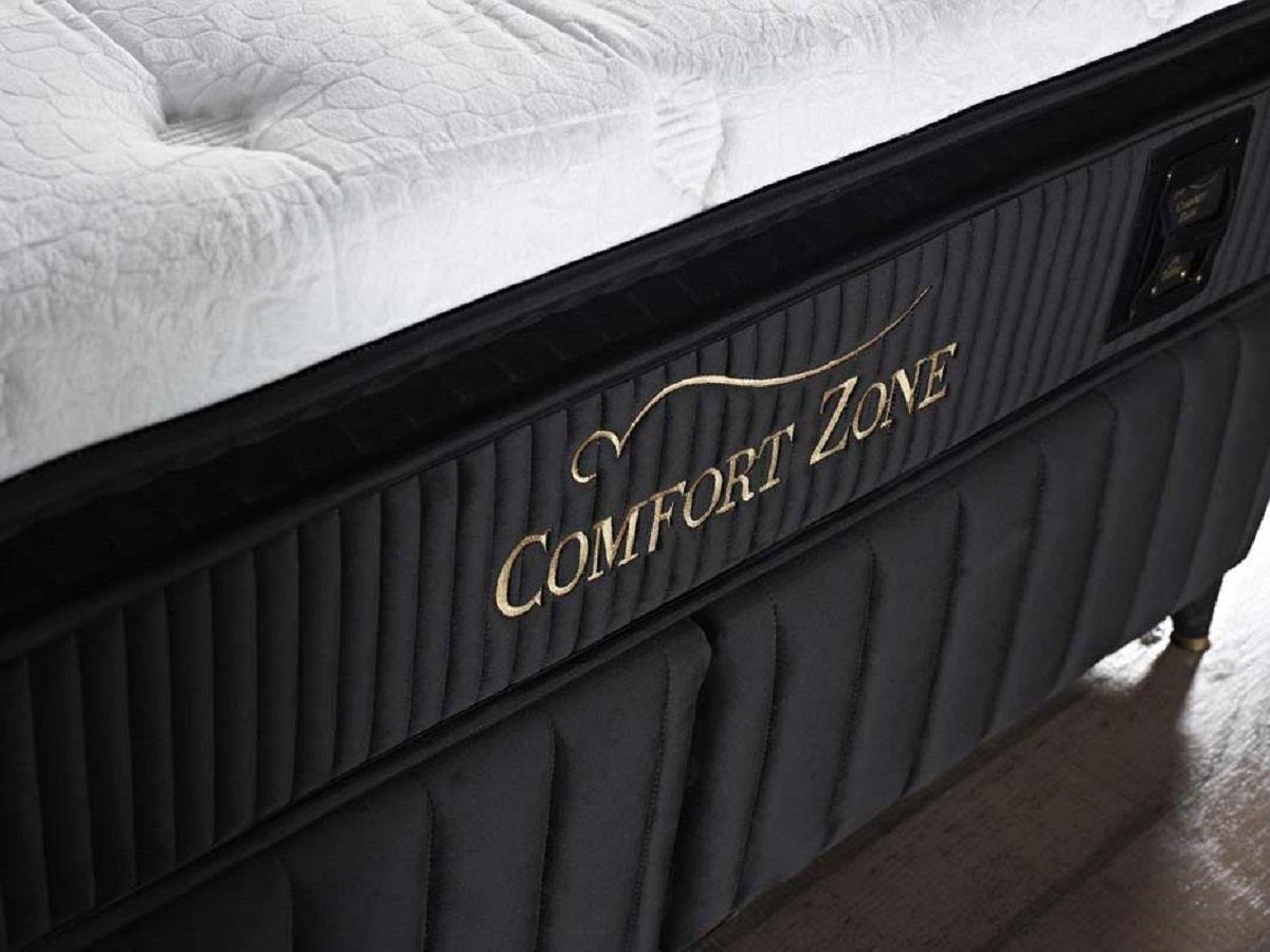 Comfort Zone Pedli Çift Yönlü-Kuş Tüyü Sünger (Yumuşak Sünger-Sert Sünger) Dual Torba Yaylı Yatak Seti