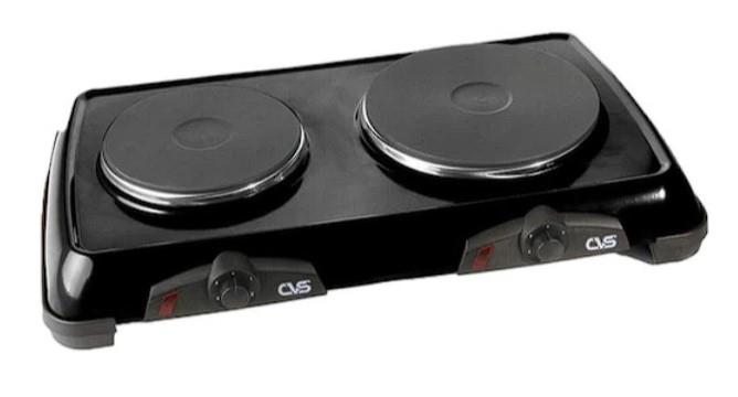 CVS DN202 TWINN 2500W İKİLİ ELEKTRİKLİ OCAK