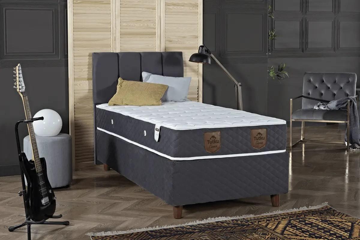 Elena DSC Yaylı Anatomik Sünger 4 Mevsim Tek Kişilik Yatak