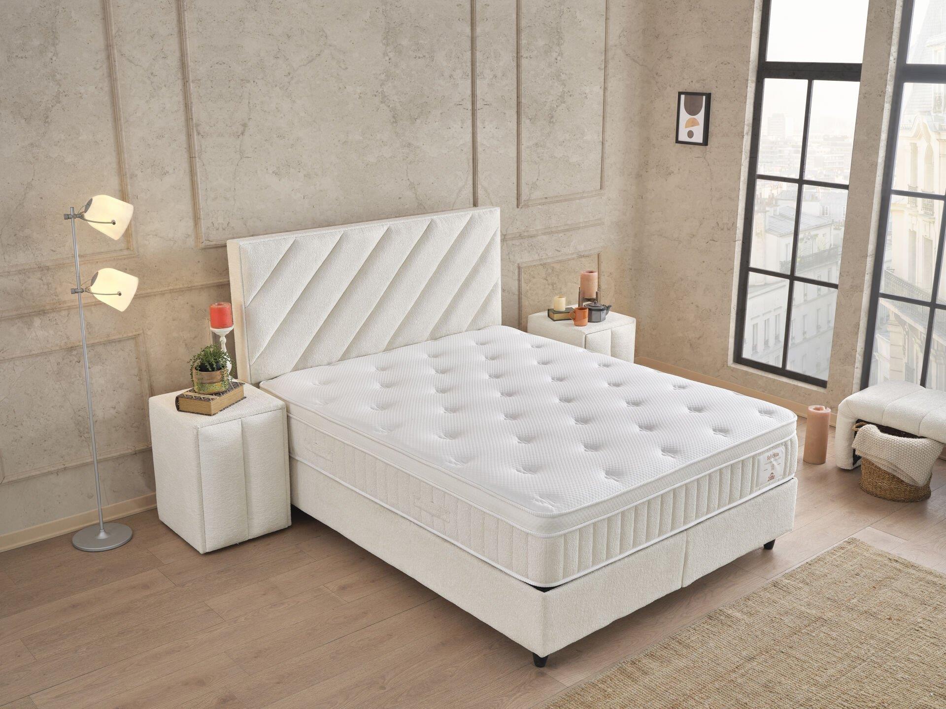 FELICITA Akıllı Torba Yay HDS Kuş Tüyü Sünger Dört Mevsim Yatak Seti