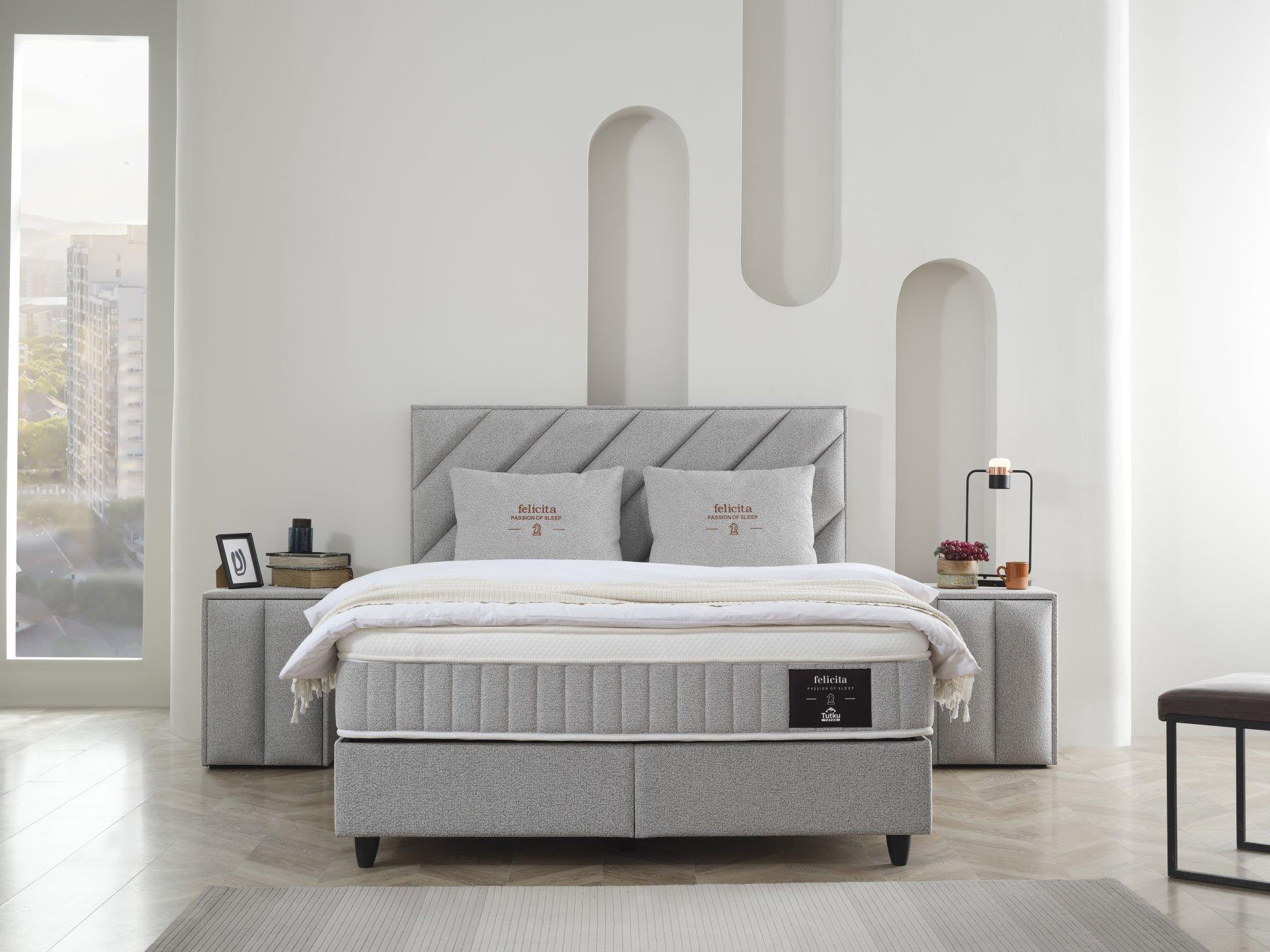 FELICITA Akıllı Torba Yay HDS Kuş Tüyü Sünger Dört Mevsim Yatak Seti