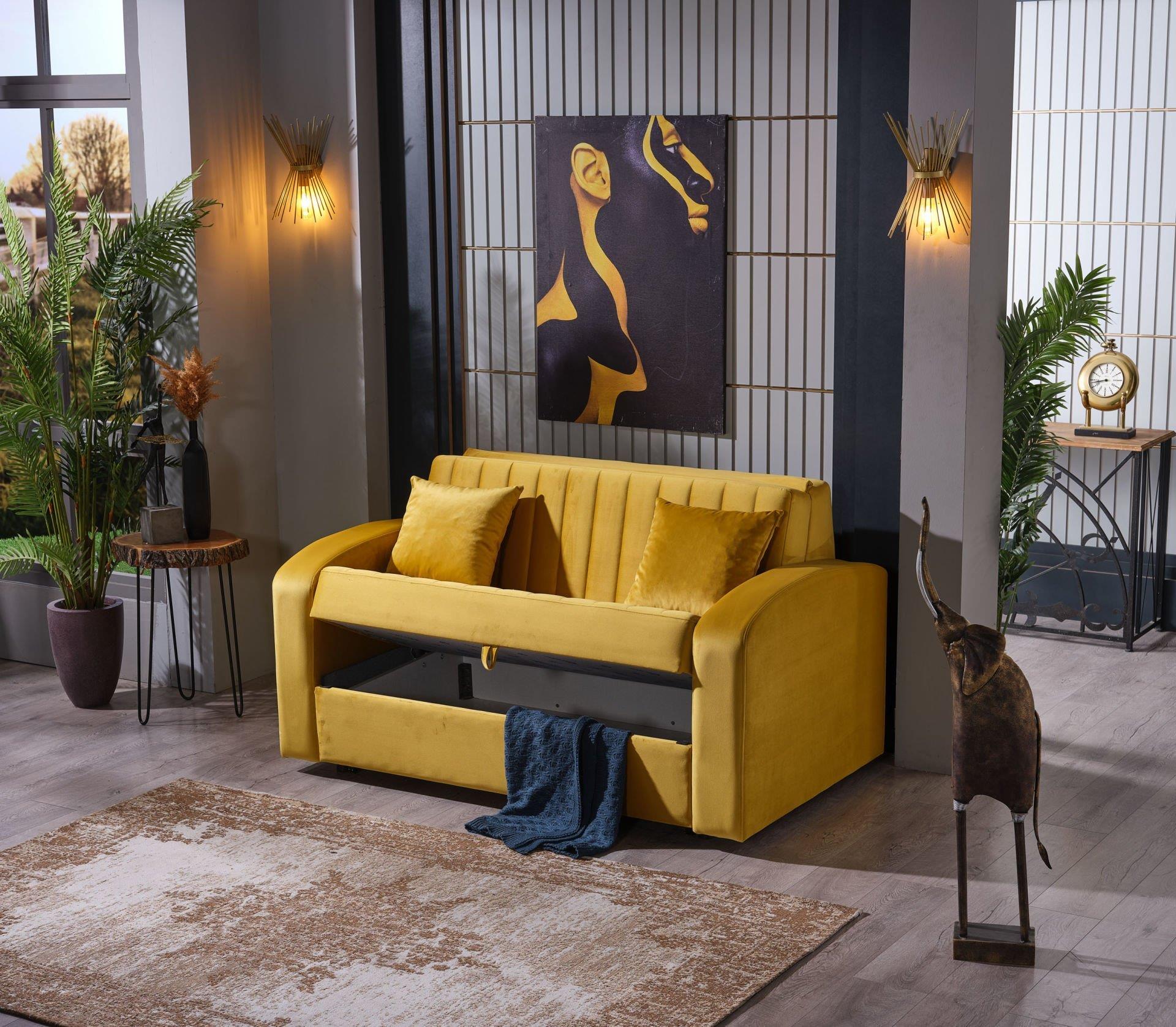 Grand 2'li Yataklı Bazalı Koltuk