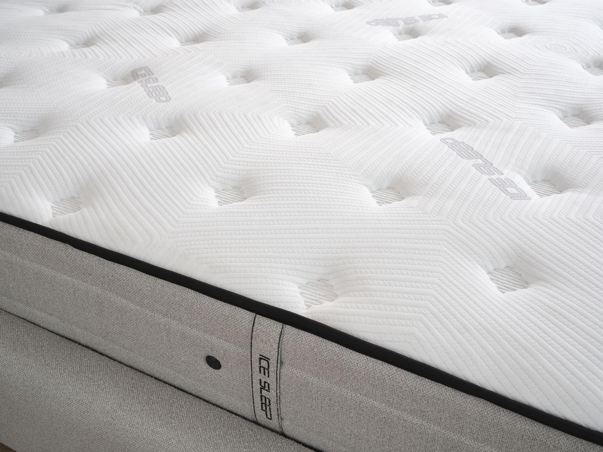 ICE SLEEP Kuzey Esintisi Özel Seri – Terletmeyen Kumaş, 4 Mevsim Konfor Lüks Yatak
