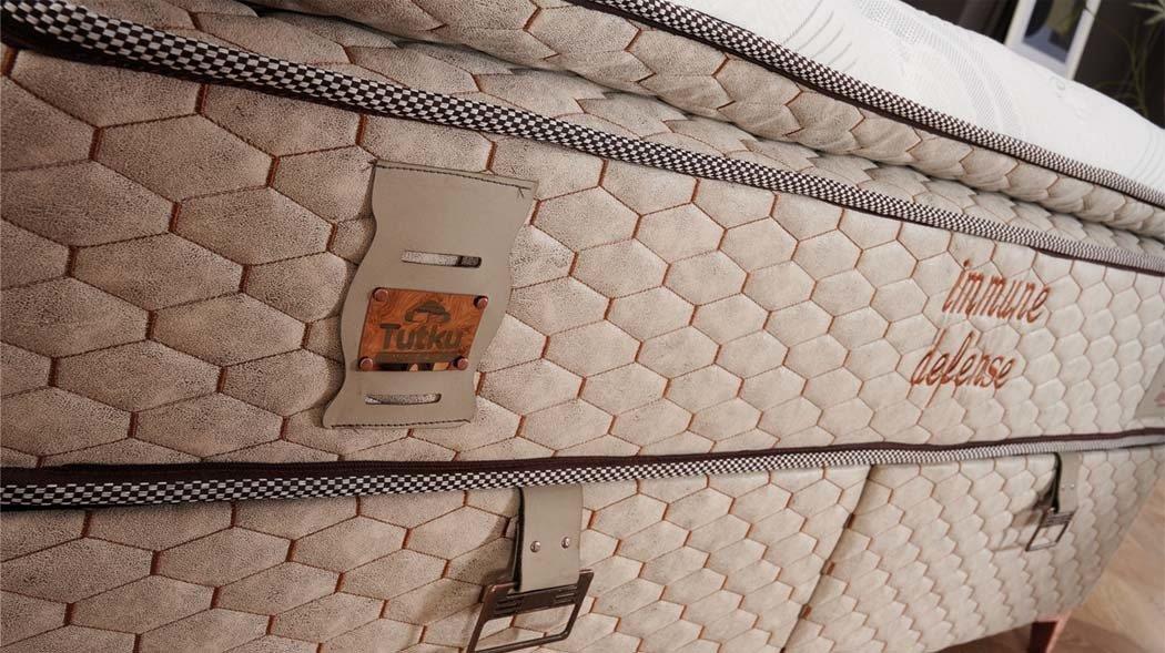 İmmune Defence Pedli 4 Mevsim Kuş Tüyü Sünger Torba Yaylı Yatak