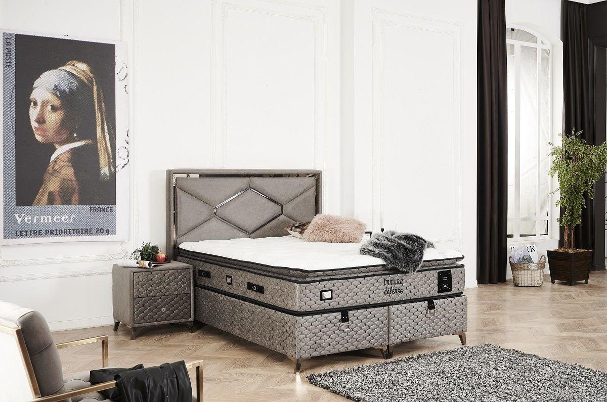 İmmune Defence Pedli 4 Mevsim Kuş Tüyü Sünger Torba Yaylı Yatak