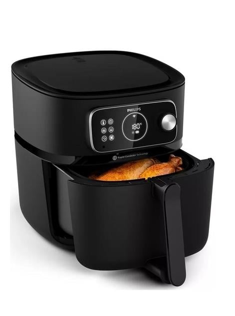 Philips HD9875/90 Combi Siyah Airfryer XXL