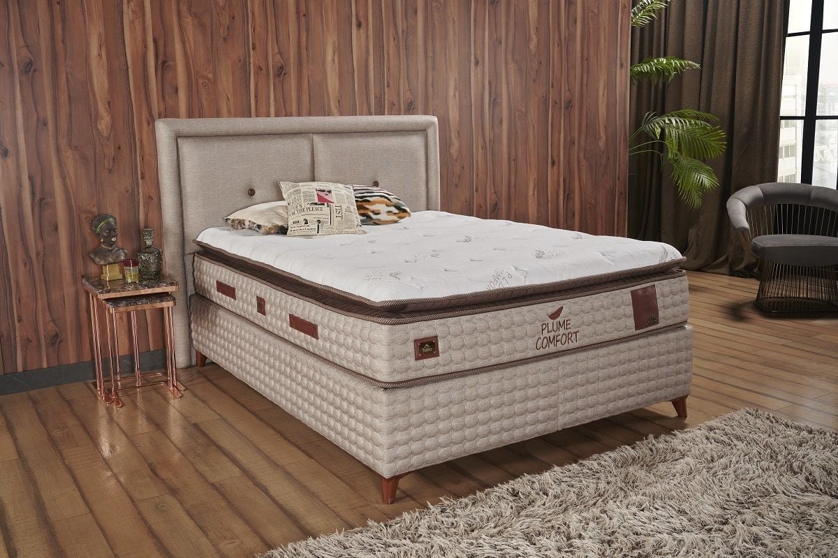 Plume Comfort Pedli Organik Yatak