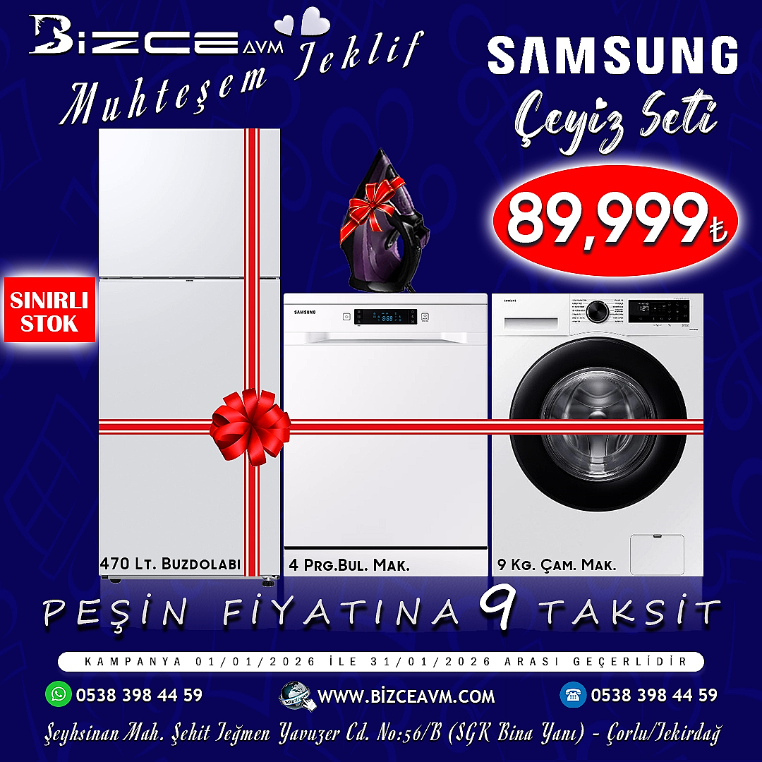 Samsung Çeyiz Seti 1