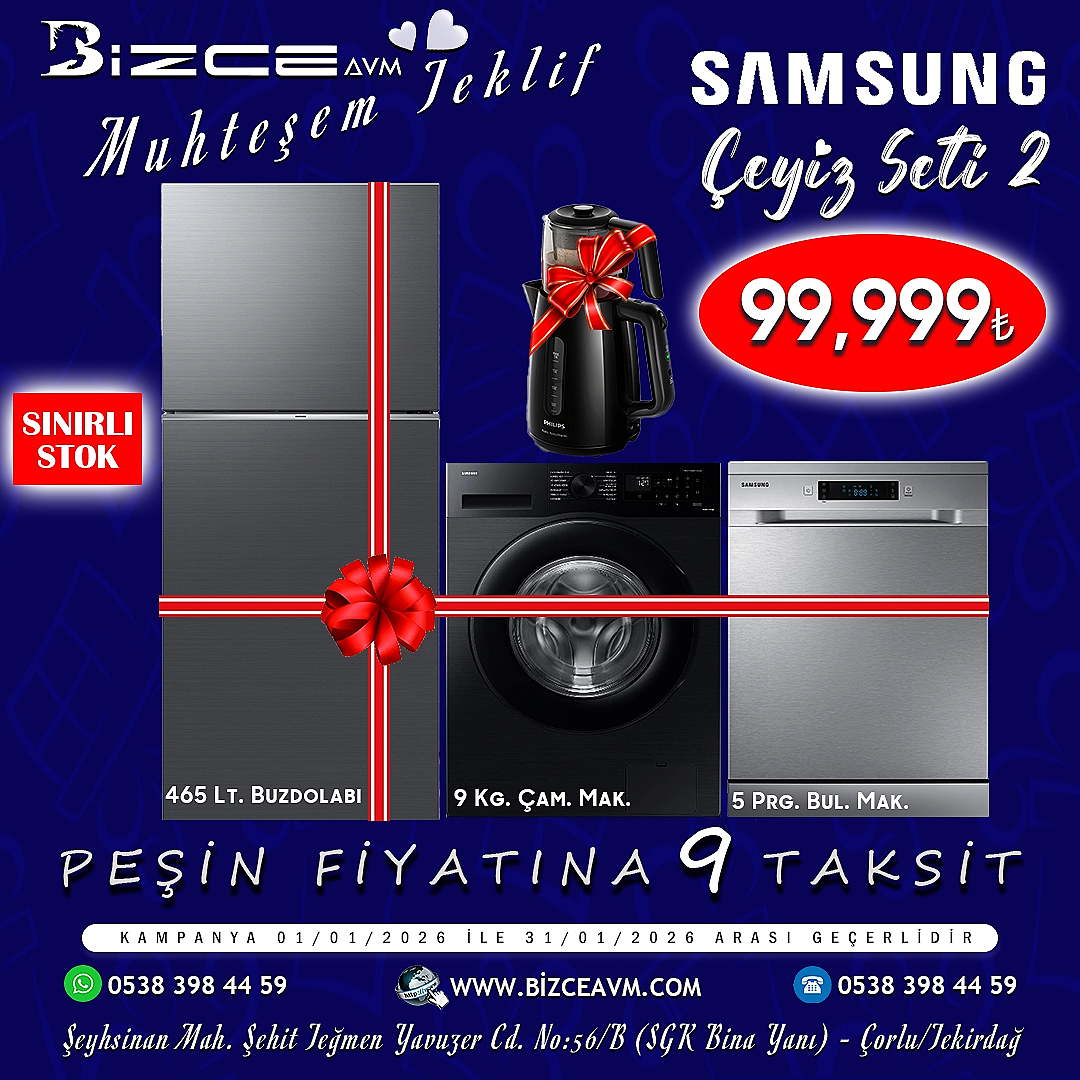 Samsung Çeyiz Seti 2
