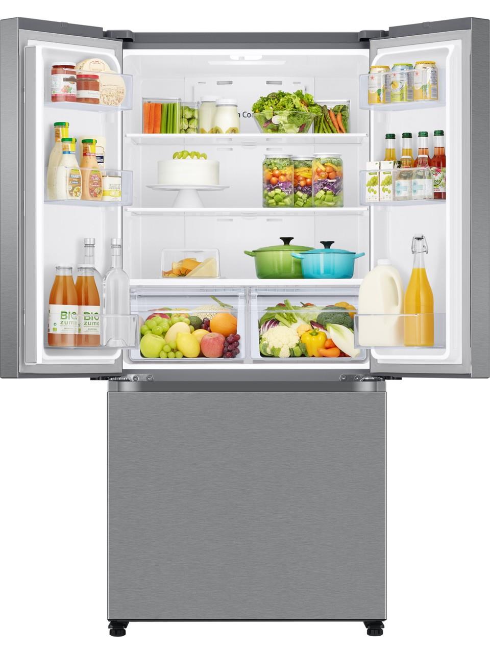 Samsung RF57C510ESR 550 Lt Gardırop Tipi No-Frost Buzdolabı, İkili Soğutma