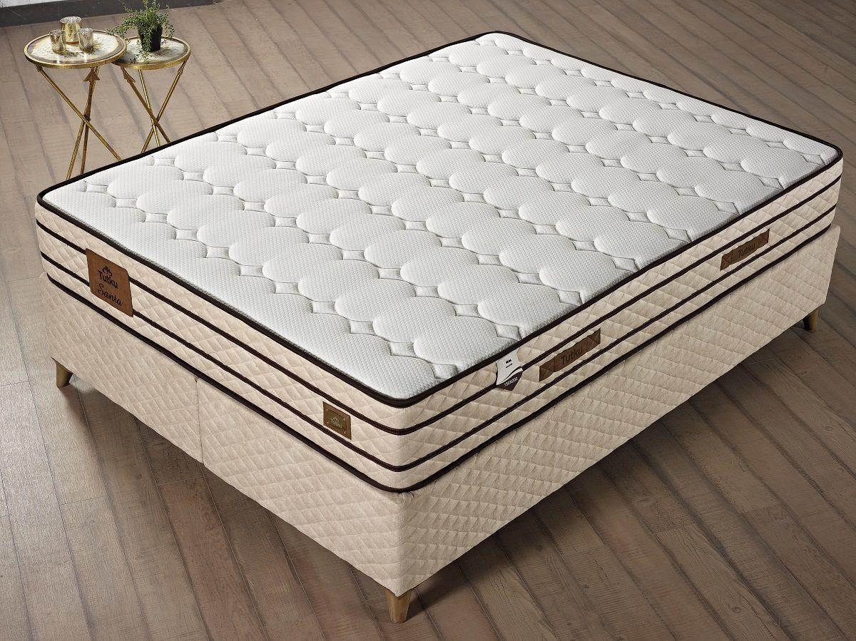 Santa Pedli DSC Yaylı Ultra Soft Sünger Ortopedik 4 Mevsim Ergonomik Yatak