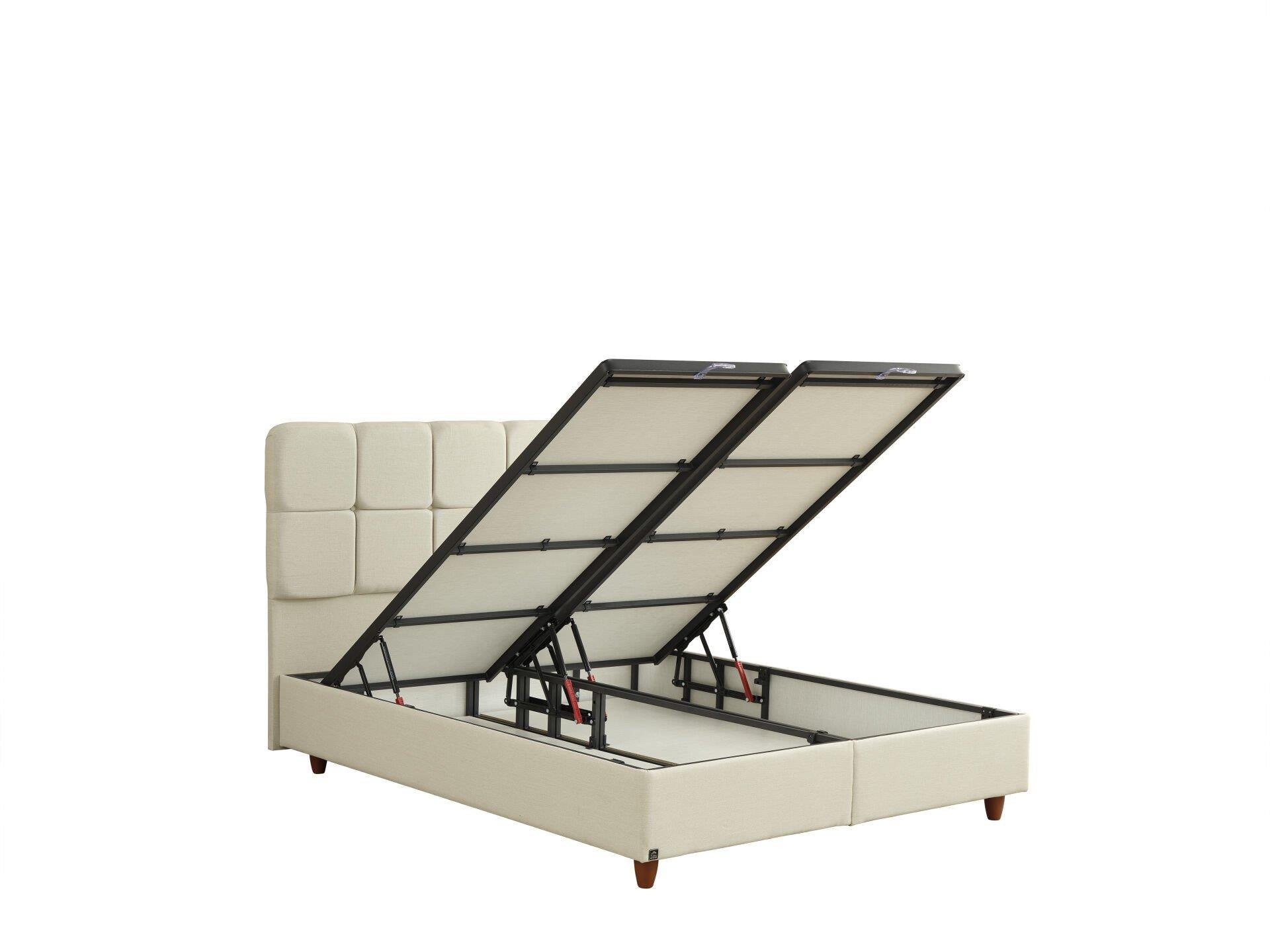 SİLVER Yalın Tasarım Baza – Maksimum Depolama Alanı Sunan, Geniş İç Hacimli ve Düz Dokulu Modern Sandıklı Baza