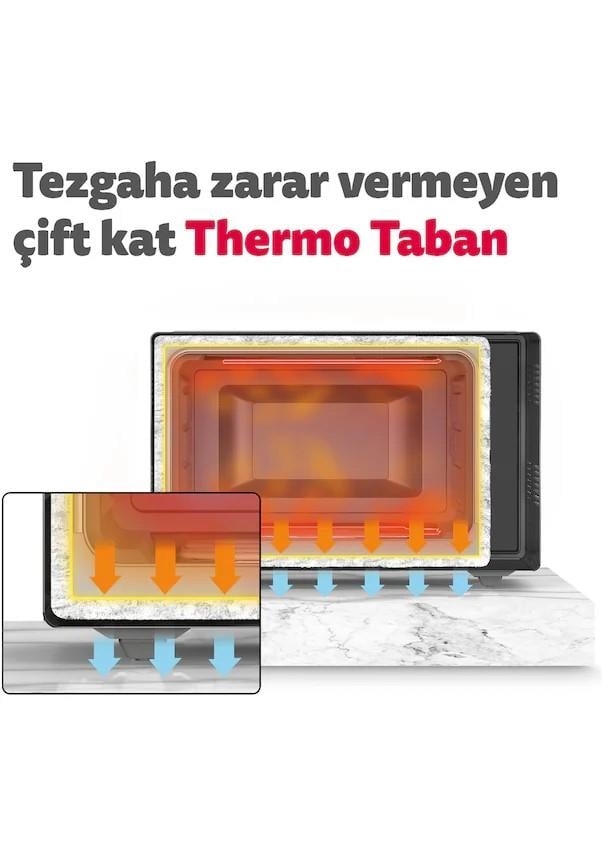 Simfer 4502 45 LT Yoğurt Fonksiyonlu Turbo Midi Fırın