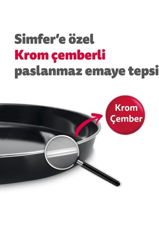 Simfer 4502 45 LT Yoğurt Fonksiyonlu Turbo Midi Fırın