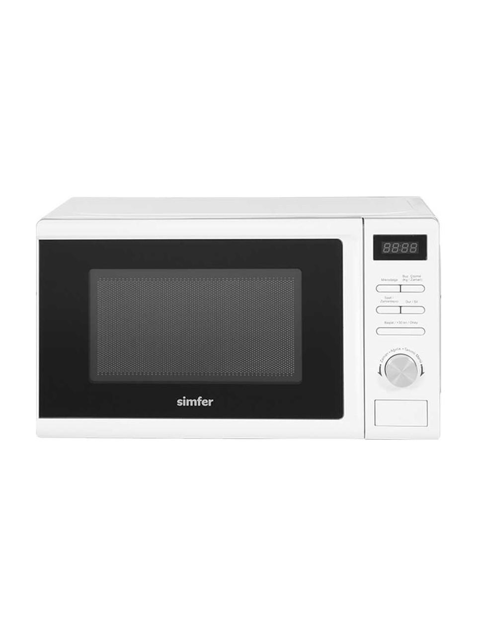 Simfer 4602 Beyaz 20 Litre Mikrodalga Dijital Fırın