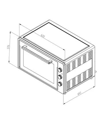Simfer 7032 70 Lt Pro Beyaz Turbo Çift Cam Mekanik Saat Lamba