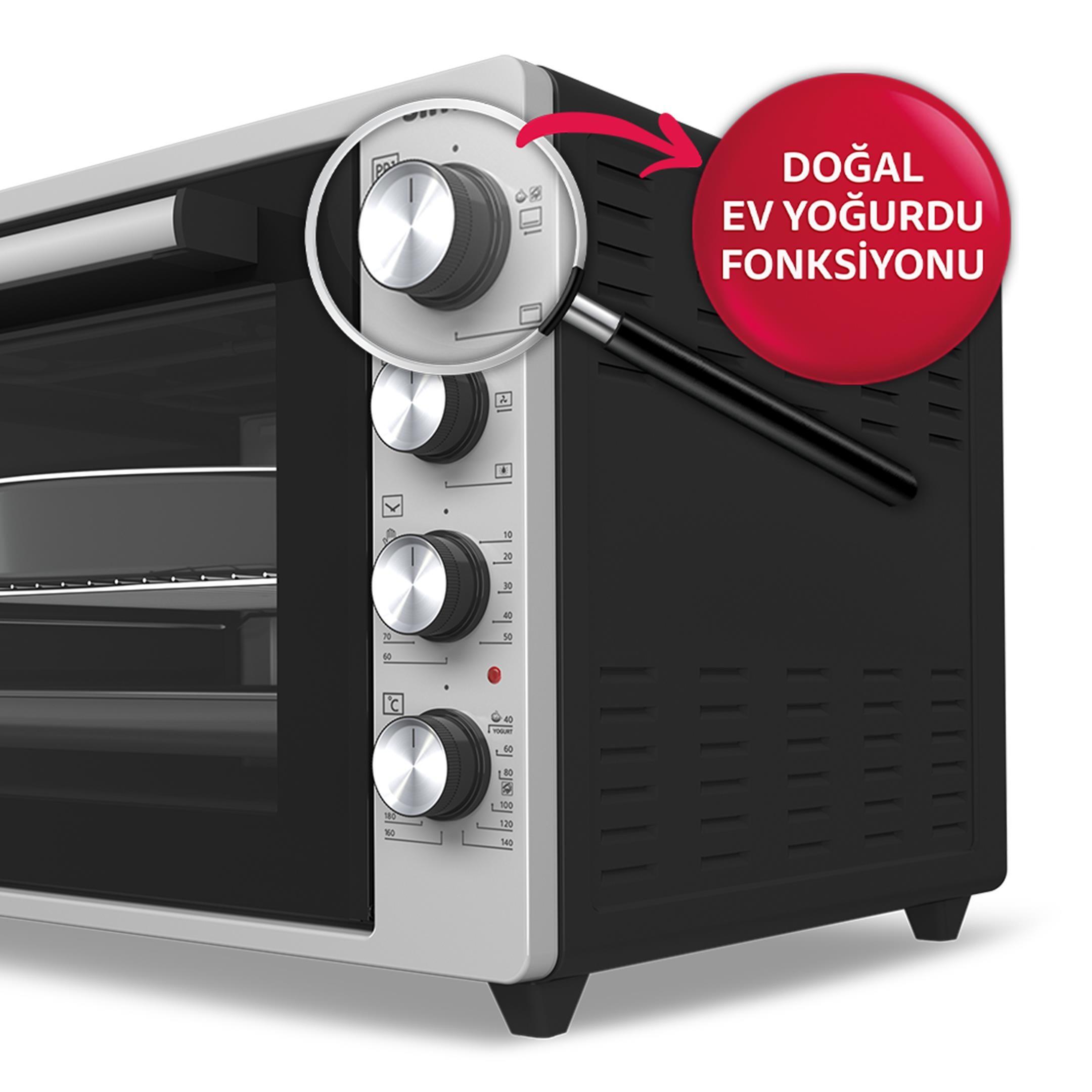 Simfer 7033 Inox 70 lt Turbo Midi Fırın