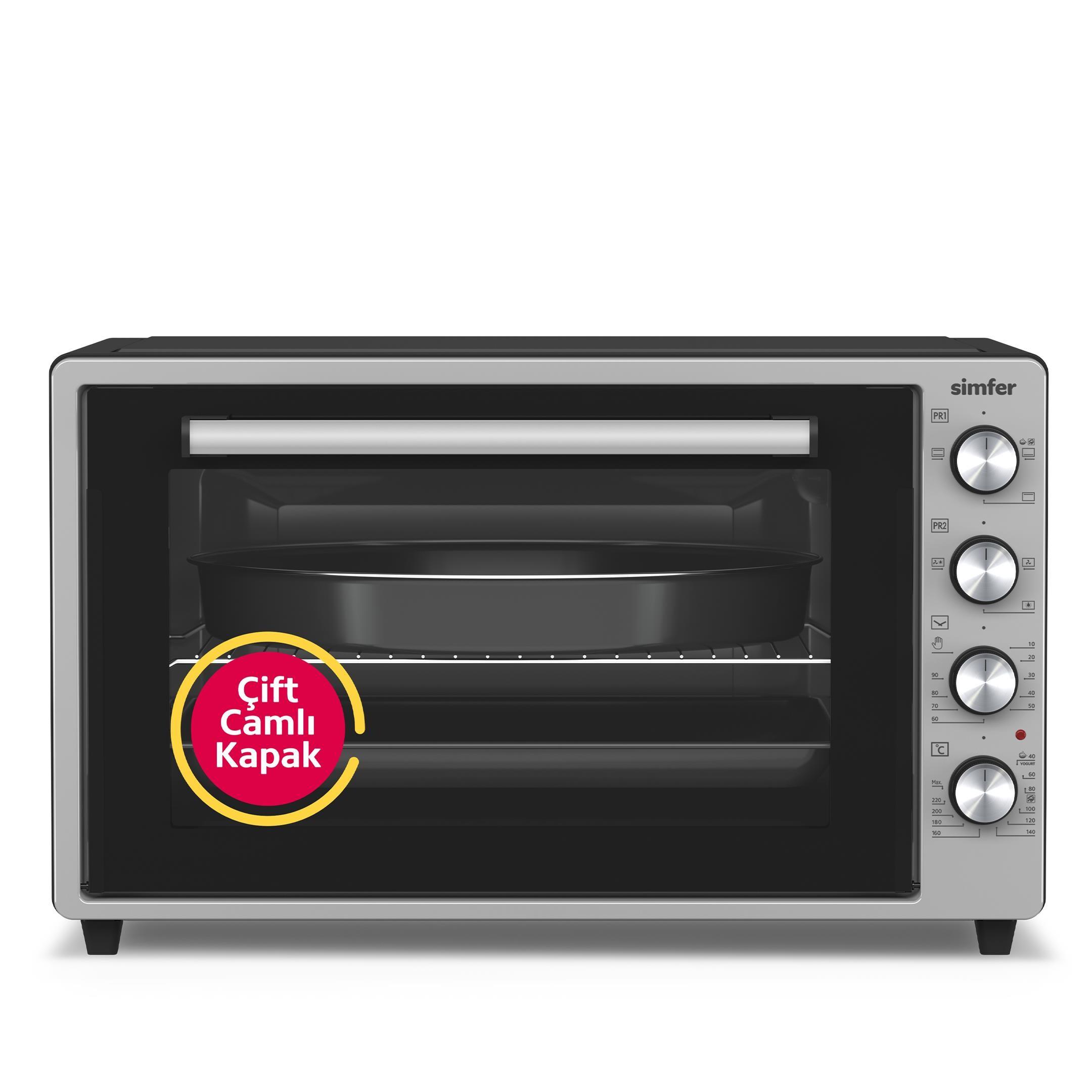 Simfer 7033 Inox 70 lt Turbo Midi Fırın