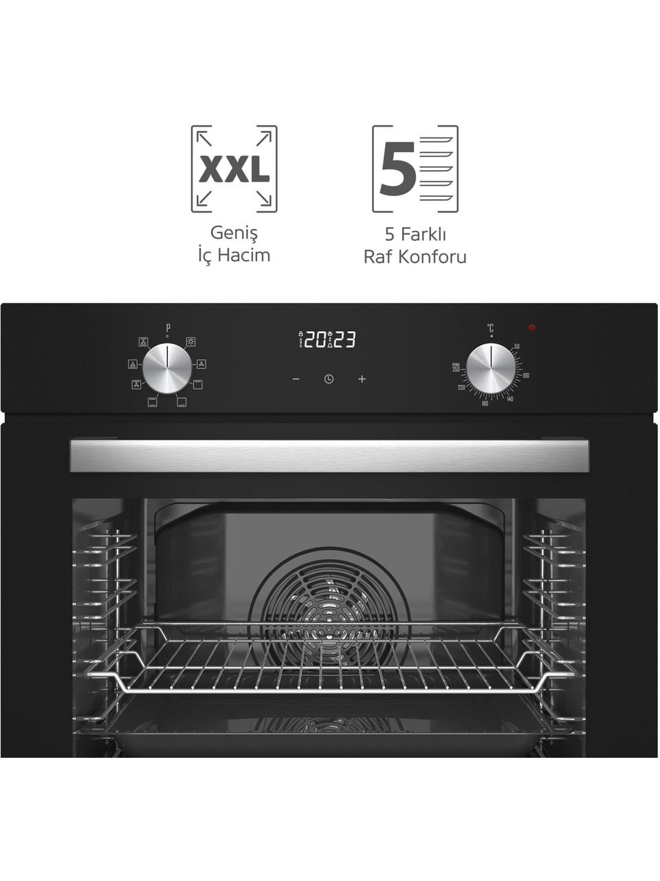 Simfer 8208 Ank. Qs 9 Fonk Siyah Cam Power Turbo Dij Saat