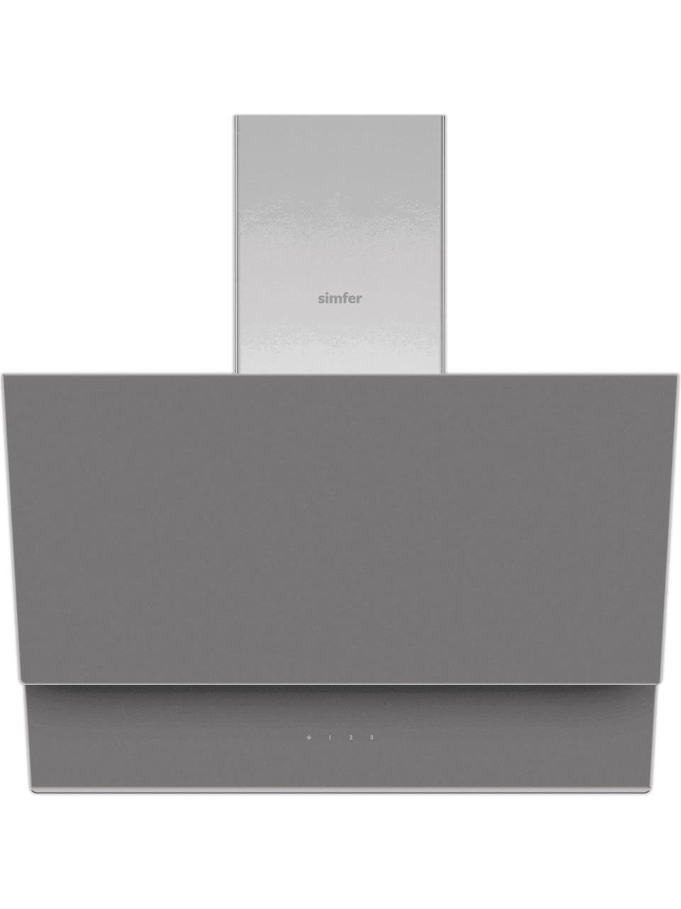 Simfer 8736 60CM Premium Gri 2 Cam Davlumbaz
