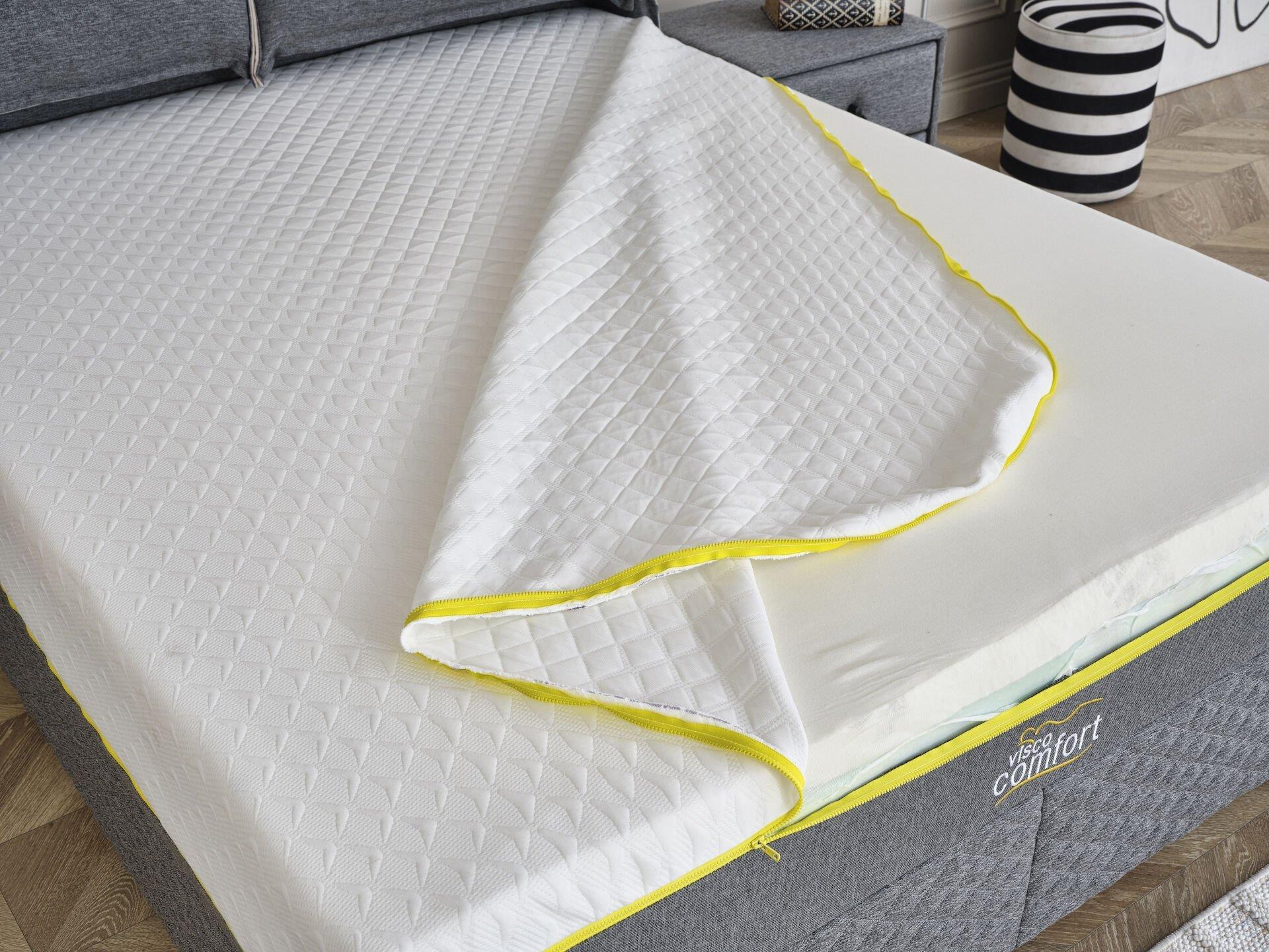 VİSCO COMFORT Full Uyku Seti – Visko Teknoloji Yatak, Sportif Başlık ve Geniş Hacimli Emniyetli Baza