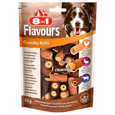 8in1 Flavours Crunchy Rolls Kıtır Köpek Ödül Maması 85Gr