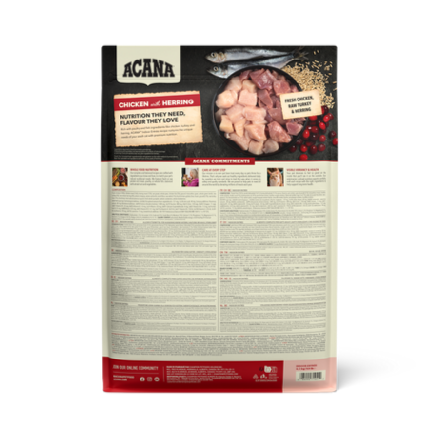 Acana INDOOR ENTRÉE Sterilized Tavuklu ve Ringa Balıklı Kısırlaştırılmış Yetişkin Kedi Maması 4,5Kg