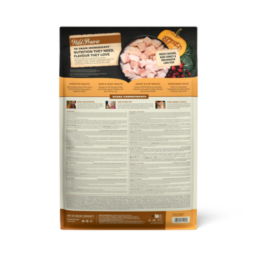 Acana WILD PRAIRIE Tavuklu ve Balıklı Tüm Irk ve Yaşam Evreleri İçin Kedi Maması 1,8Kg
