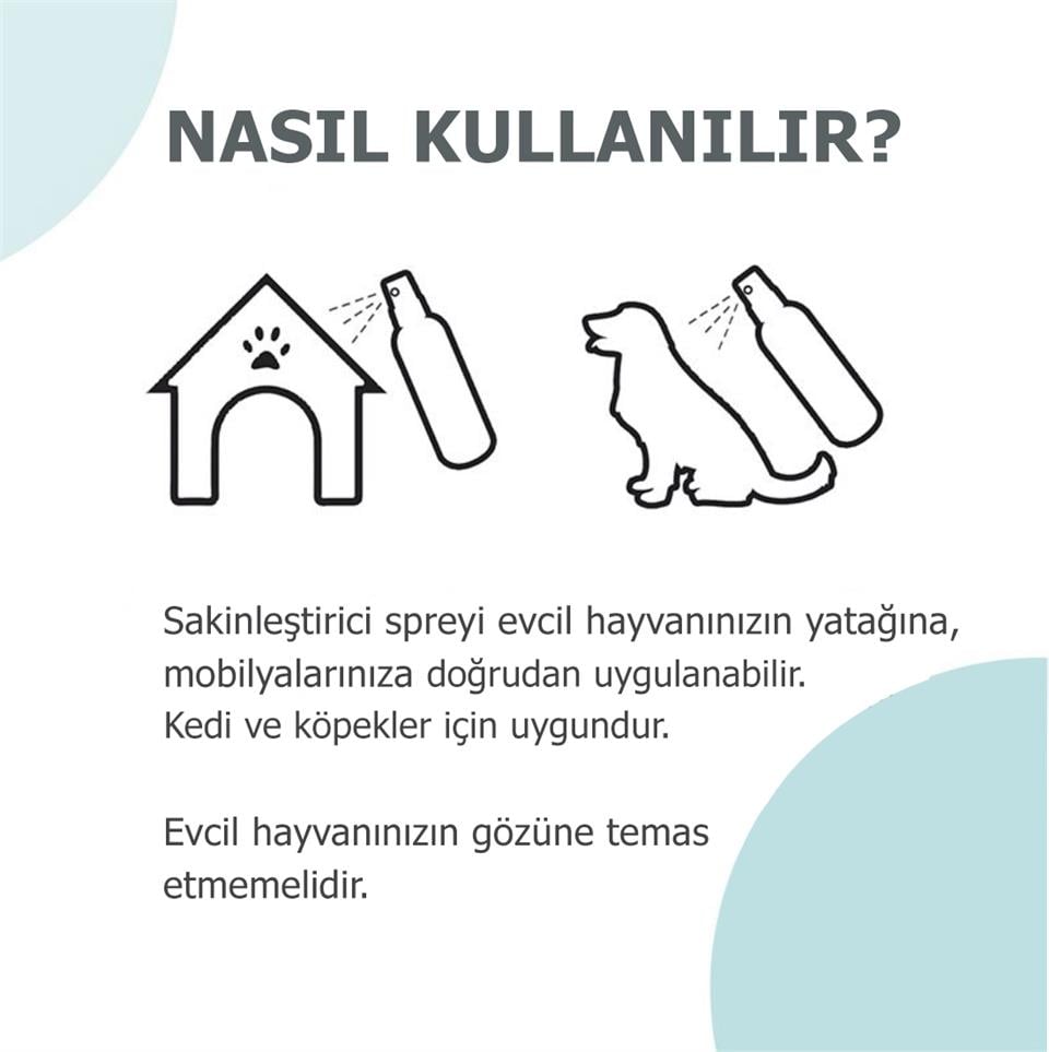 Bioline Calming Kedi ve Köpek Sakinleştirme Spreyi 120 Ml