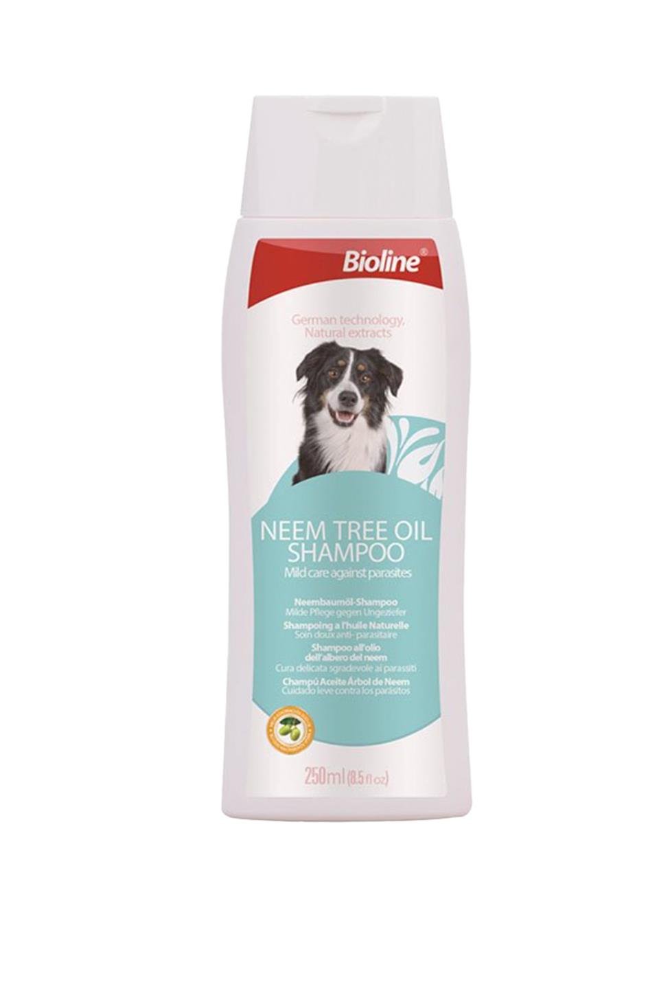 Bioline Neem Ağacı Özlü Nem Dengesini Koruyan Köpek Şampuanı 250 Ml