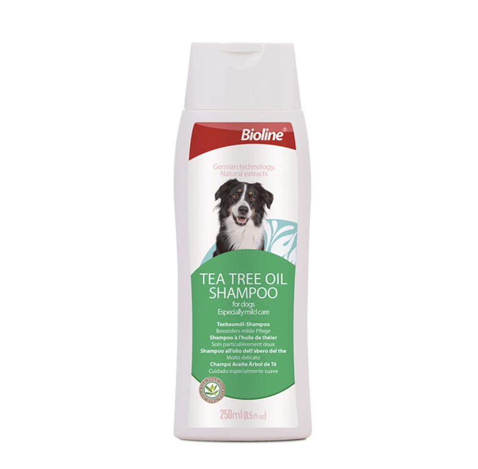 Bioline Tea Tree Oil Çay Ağacı Özlü Ekstra Nemlendirme Sağlayan Köpek Şampuanı 250Ml