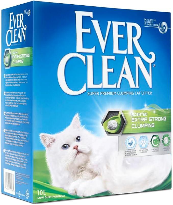 Ever Clean Extra Strength Ekstra Güçlü Kokulu Topaklanan Kedi Kumu 10 Lt