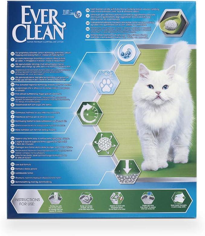 Ever Clean Extra Strength Ekstra Güçlü Kokulu Topaklanan Kedi Kumu 10 Lt