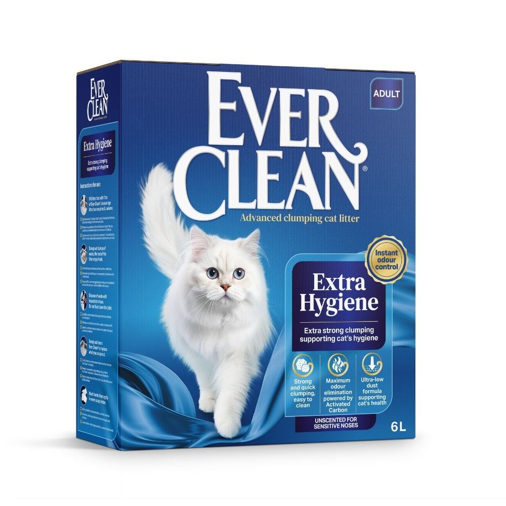 Ever Clean Extra Strong Clumping Unscented Ekstra Güçlü Topaklanan Kokusuz Kedi Kumu 6Lt