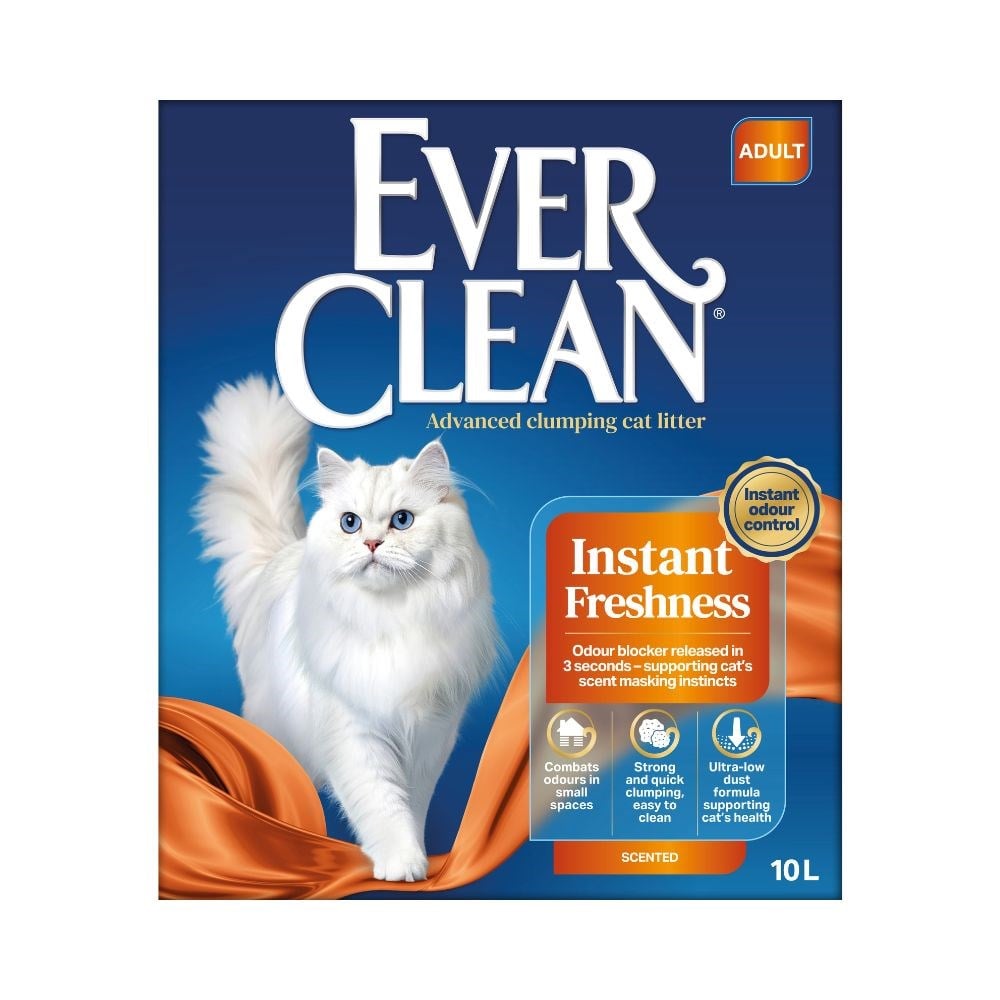 Ever Clean Fast Acting Odour Control Hızlı Koku Kontrolü Sağlayan Bitki Özlü Kedi Kumu 10Lt