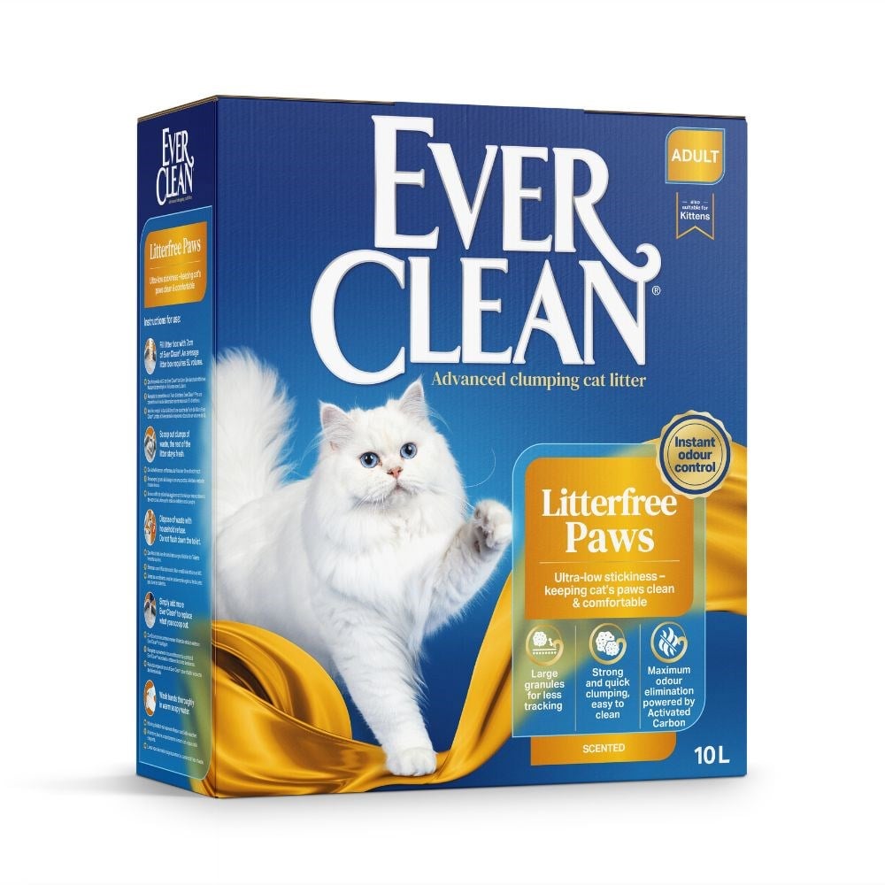 Ever Clean Litterfree Paws Patilere Yapışmayan Topaklanan Kedi Kumu 10 Lt