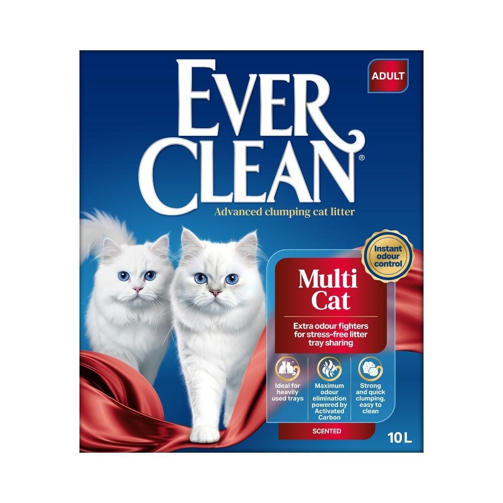 Ever Clean Multiple Cat Çoklu Kullanıma Uygun Kedi Kumu 10Lt