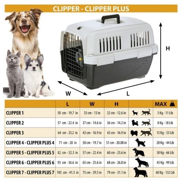 Ferplast CLIPPER 6 Köpek Taşıma Çantası (Max.45 Kg)