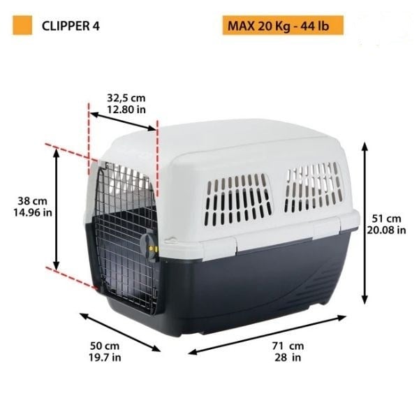 Ferplast CLIPPER 6 Köpek Taşıma Çantası (Max.45 Kg)