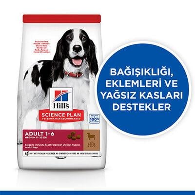 Hill's SCIENCE PLAN Adult Medium Orta Irk Kuzulu Yetişkin Köpek Maması 14Kg