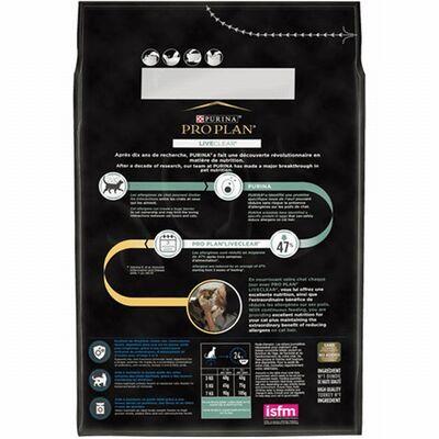 Pro Plan LiveClear 7+ Hindili Alerjen Azaltan Kısırlaştırılmış Yaşlı Kedi Maması 1,4 Kg