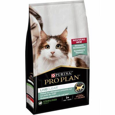Pro Plan LiveClear Somonlu Alerjen Azaltan Kısırlaştırılmış Yetişkin Kedi Maması 1,4 Kg