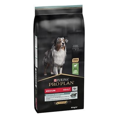Pro Plan Medium Adult Sensitive Digestion Kuzulu Orta Irk Yetişkin Köpek Maması 14Kg