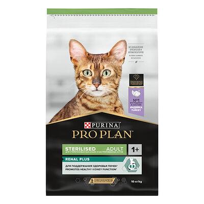 Pro Plan Renal Plus Sterilised Hindili Kısırlaştırılmış Yetişkin Kedi Maması 10 Kg