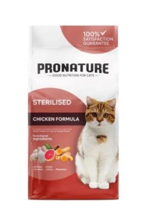 Pronature Weight Protect Tavuklu Kısırlaştırılmış Yetişkin Kedi Maması 10Kg