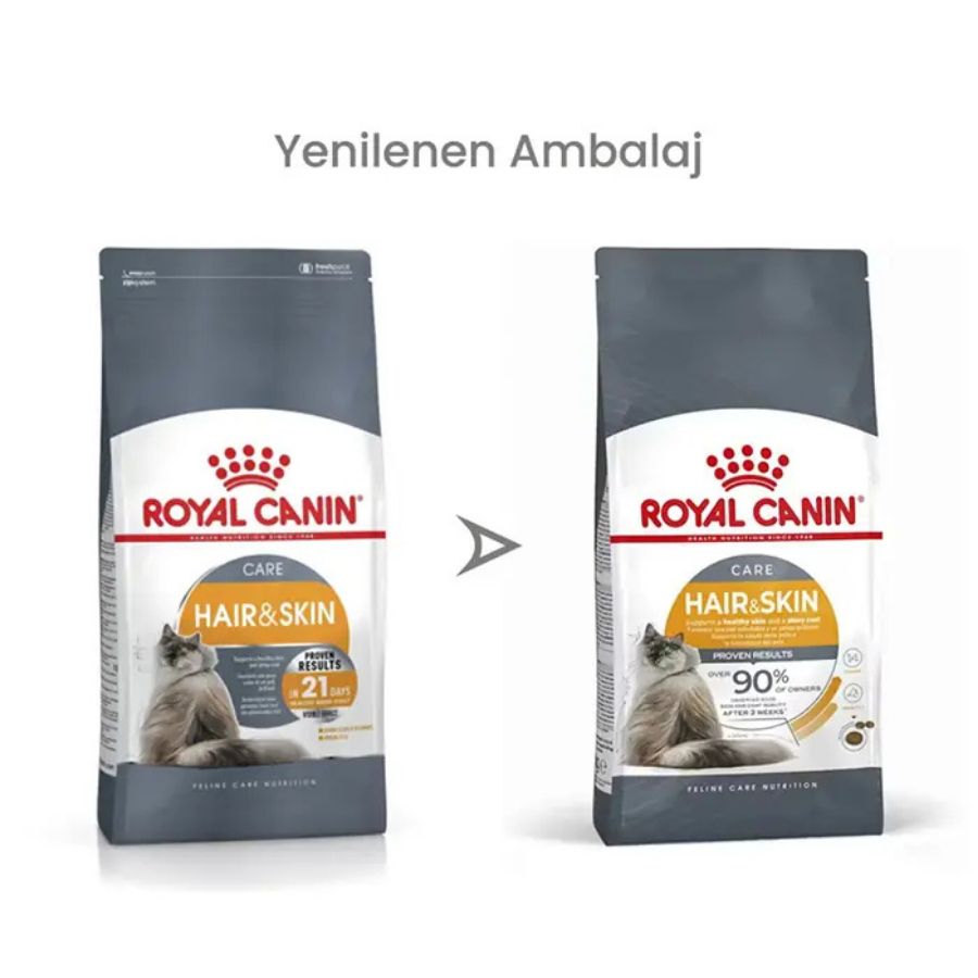 Royal Canin Hair & Skin Care Deri Ve Tüy Sağlığı Destekleyici Yetişkin Kedi Maması 10Kg