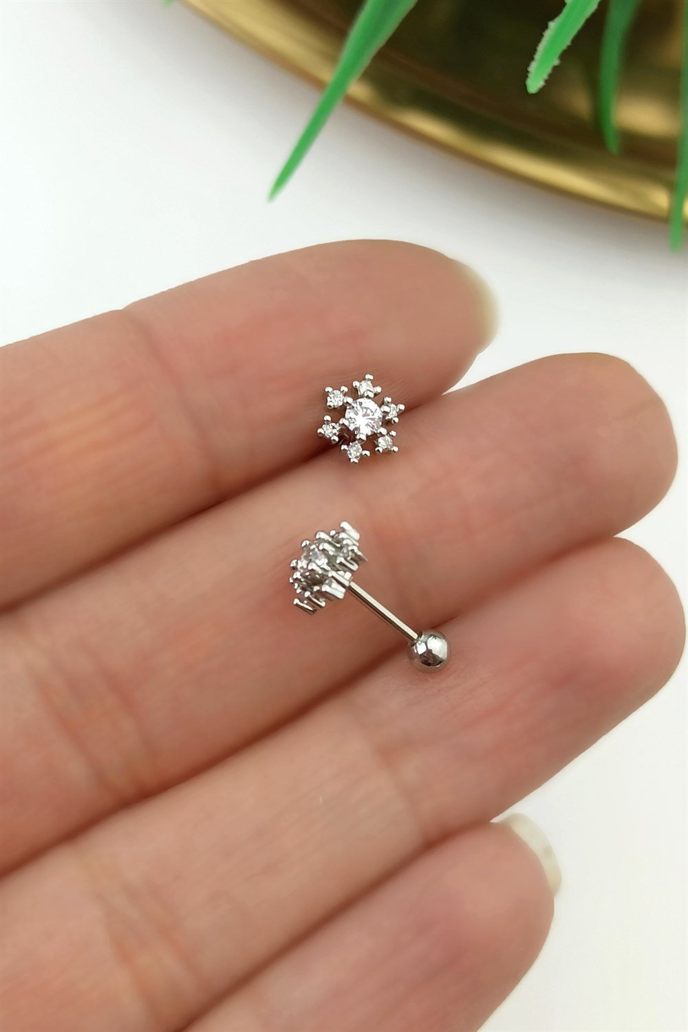 316 Cerrahi Çelik Küçük Kartanesi Piercing TrPiercing0128