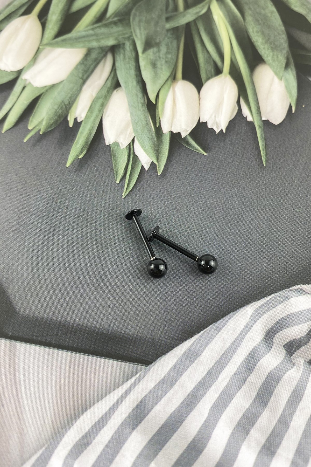 316l Cerrahi Çelik 2 li Büyük Toplu Piercing P050*2