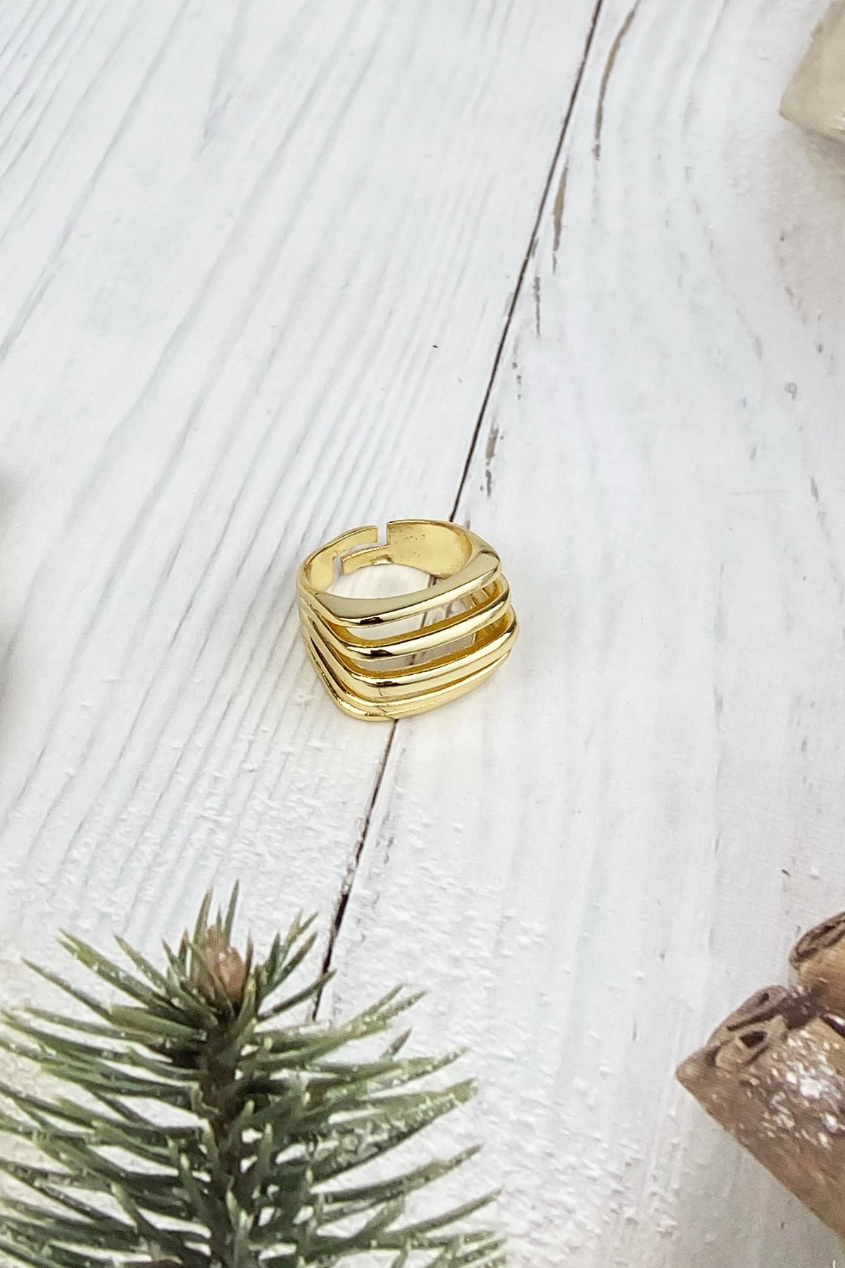 Ayarlanabilir Beş Sıra Yüzük TrYüzük1055 Y32003